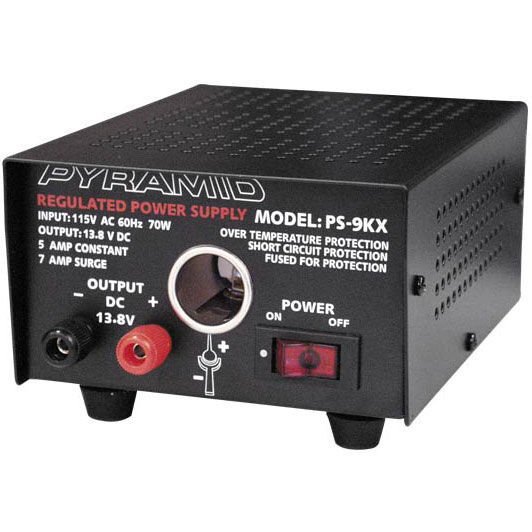 Pyramid PS9KX 13.8V 5A DC Power Supply